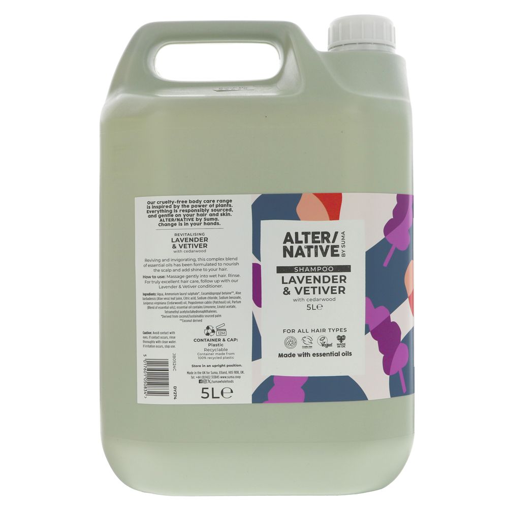 Alter/native by Suma Lavender & Vetiver Shampoo - 5L