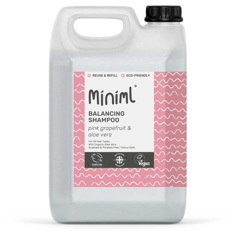 Miniml Balancing Shampoo - Pink Grapefruit & Aloe 5L

 