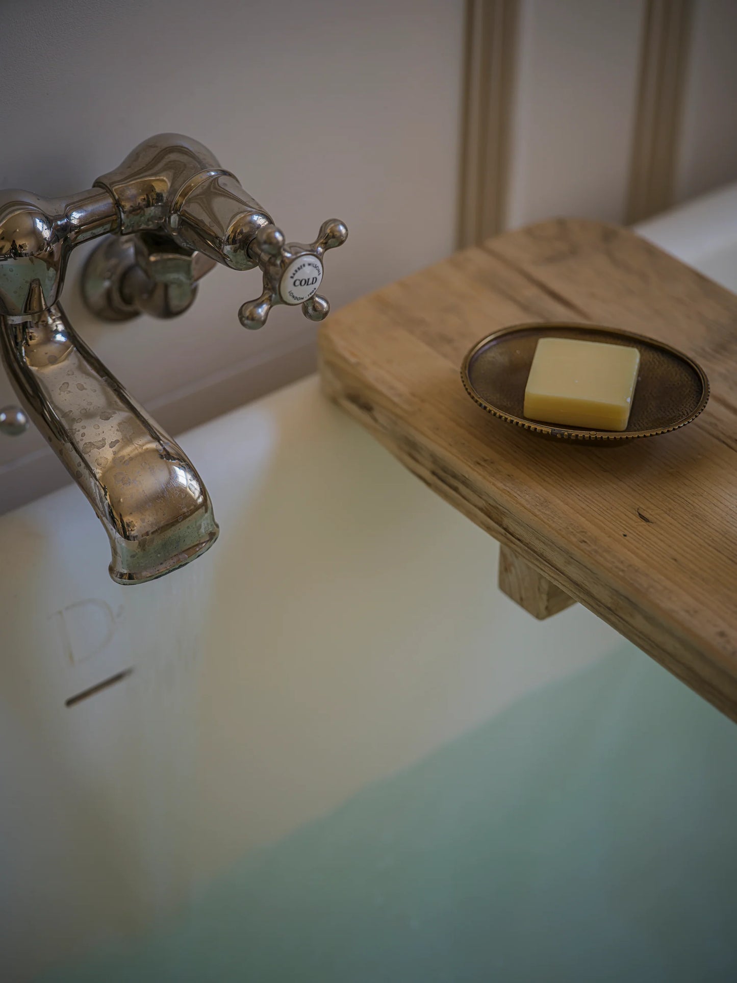 Brass Oval Soap Dish