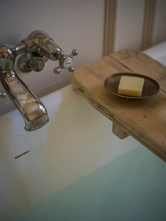 Brass Oval Soap Dish