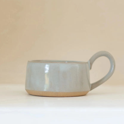 Eggshell Stoneware Tea Light Cup