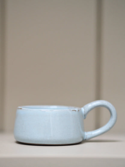 Eggshell Stoneware Tea Light Cup