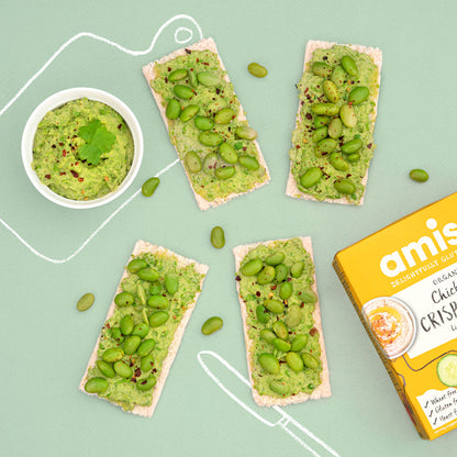 Amisa Gluten Free Chickpea Crispbread - 100g
