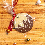 Cocoa Loco Milk & White Chocolate Christmas Pudding