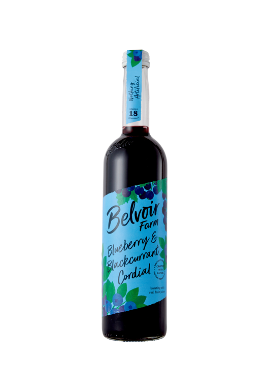 Belvoir Blueberry and Blackcurrant Cordial - 500ml - SW Coast Refills 