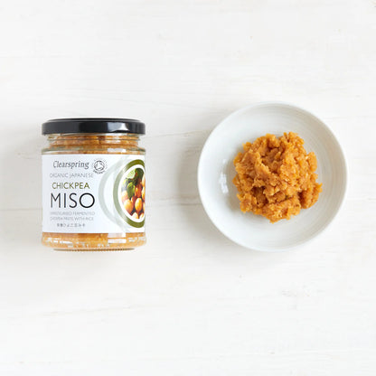 Clearspring Organic Japanese Chickpea Miso Jar - 150g