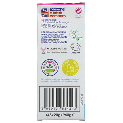Ecozone Laundry Tablets Brightening - 48 tabs