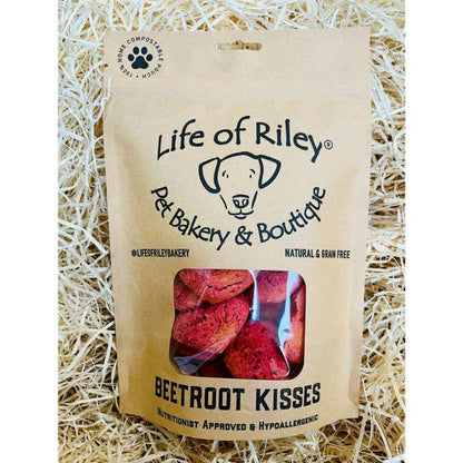 Life of Riley Beetroot Kisses Dog Treats