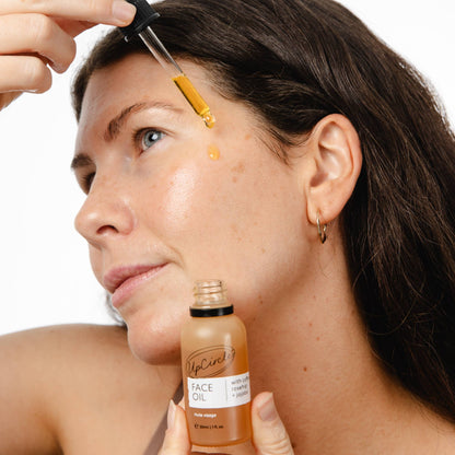 Organic Face Oil + Gua Sha Set Worth £35