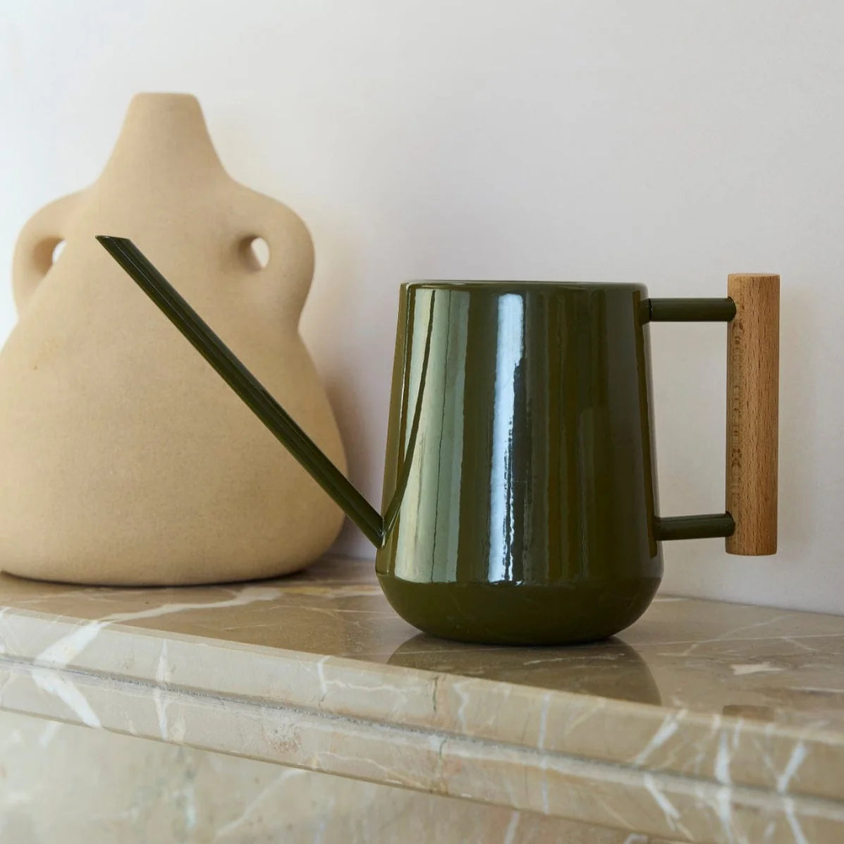 Indoor Watering Can - Olive