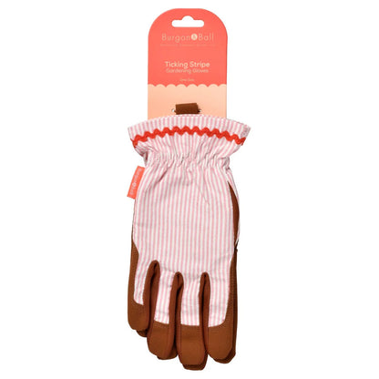 Gardening Gloves - Blush Stripe