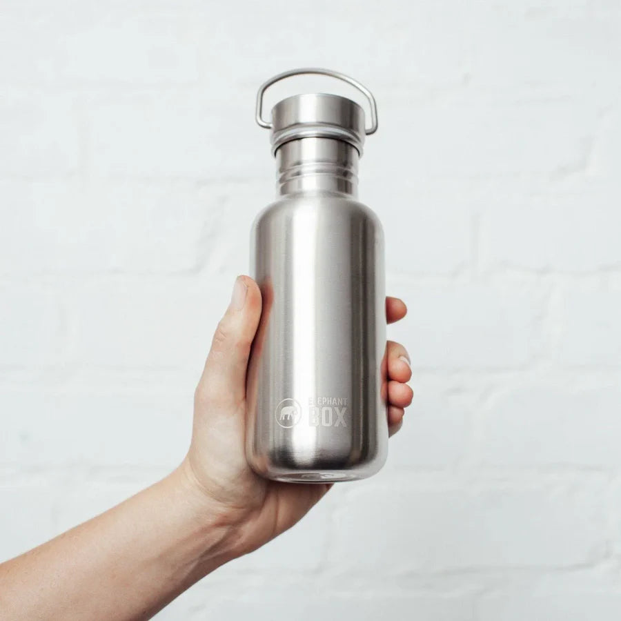 Elephant Box - Stainless Steel Single-Wall Water Bottle 500ml