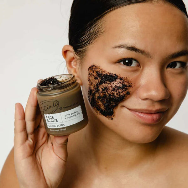 UpCircle Citrus Face Scrub with Coffee for Dry Skin 100ml