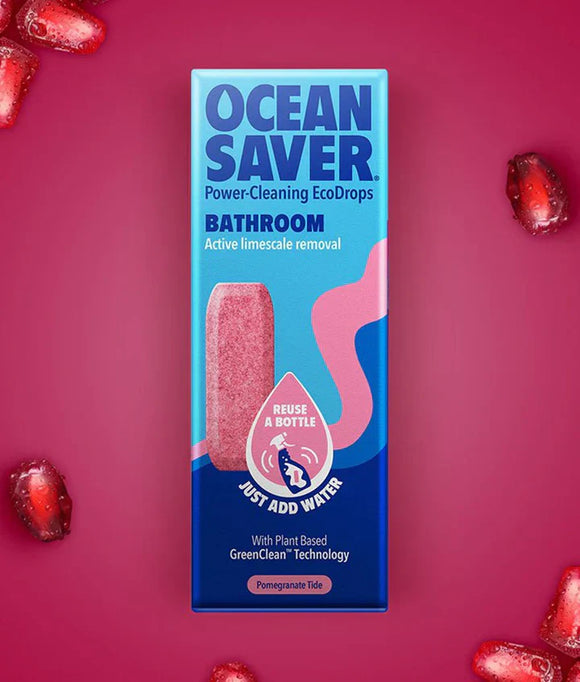 Ocean Saver Cleaning Drop - Bathroom Descaler Pomegranate