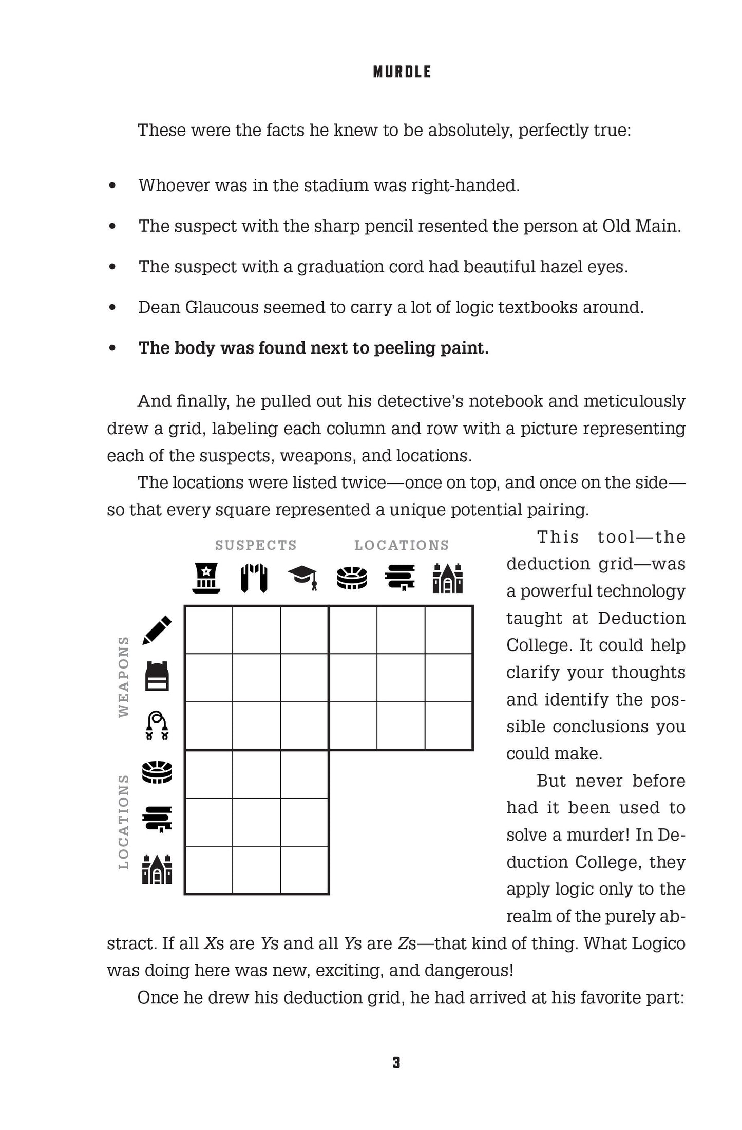 Murdle - Murder Puzzle Series Book 1
