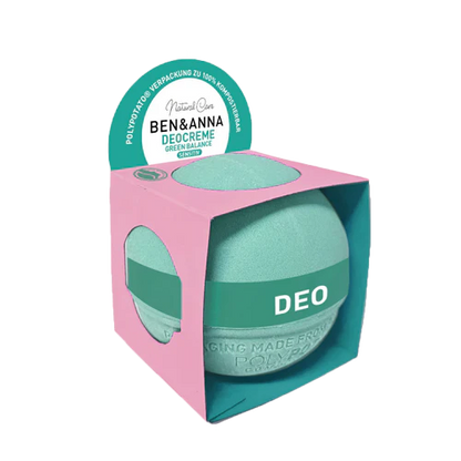 Ben & Anna Vegan Deodorant Cream in Compostable Potato Packaging 40g