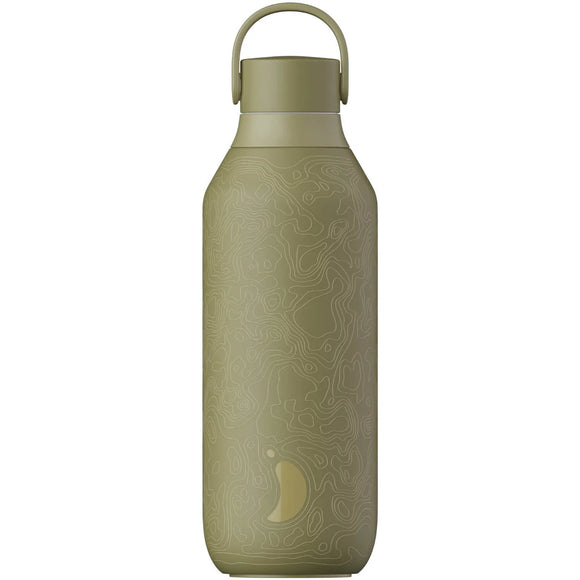 Chilly’s Series 2 500ml Elements Bottle - Earth Green