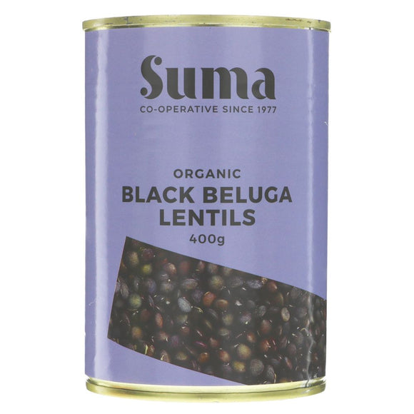 Suma Organic Beluga Lentils - 400g