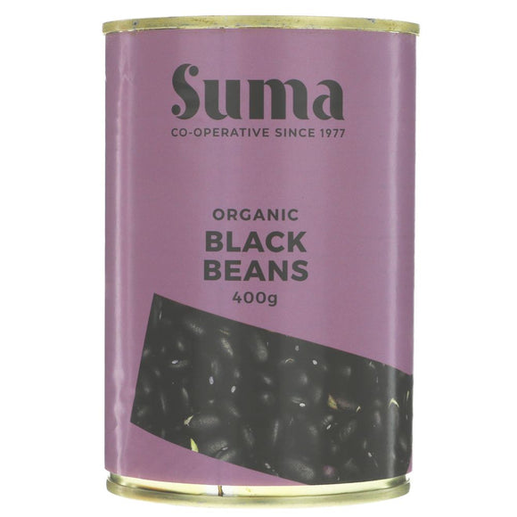 Suma Organic Black Beans - 400g