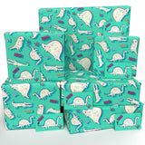 Children’s Vegan Wrapping Paper 100% Recycled - Jungle Animals