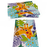 Children’s Vegan Wrapping Paper 100% Recycled - Jungle Animals