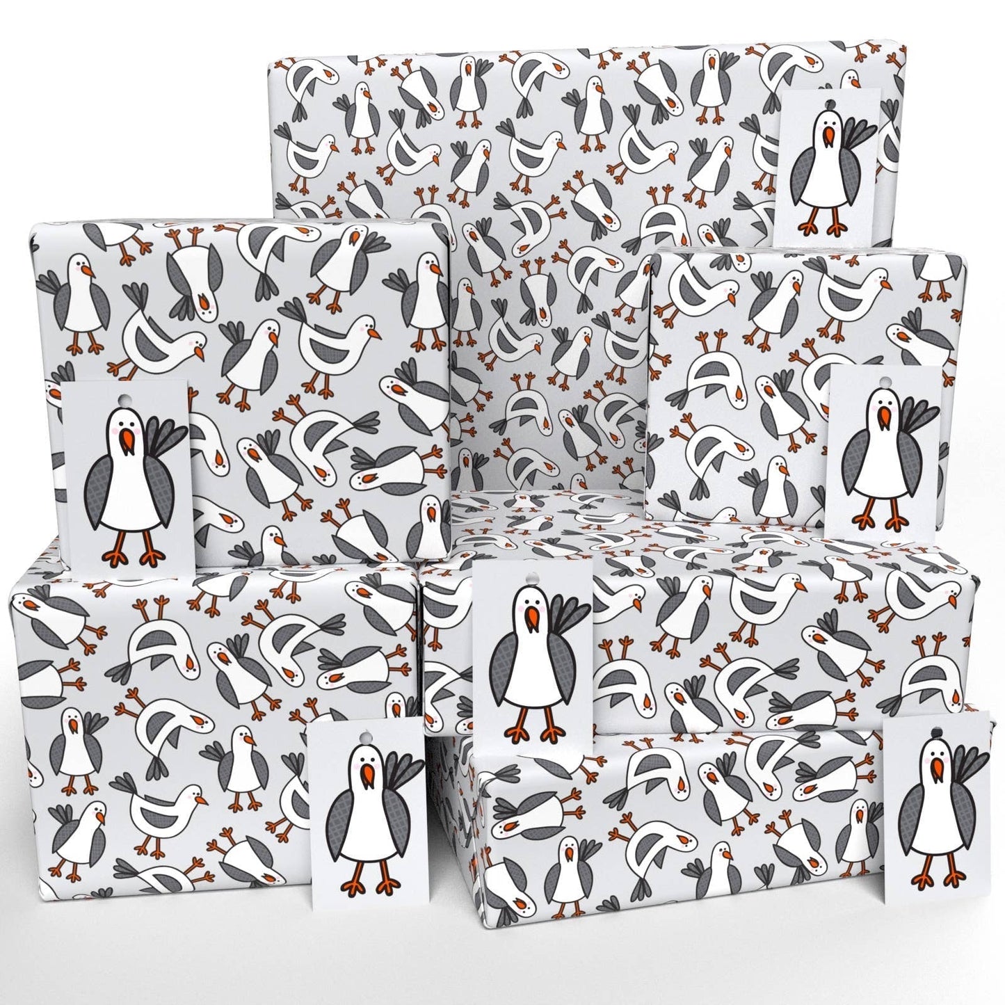 Seagulls Gift Wrapping Paper