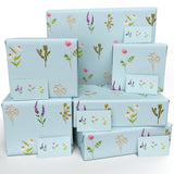 Vegan 100% Recycled Gift Wrap - Flying Birds