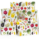 Vegan 100% Recycled Gift Wrap - Flying Birds