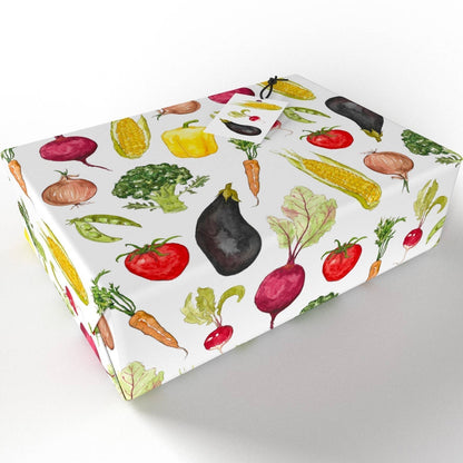 Vegan 100% Recycled Gift Wrap - Wild Flowers
