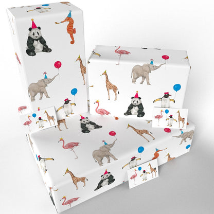 Children’s Vegan Wrapping Paper 100% Recycled - Dinosaurs