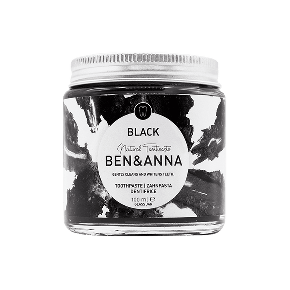 Ben & Anna Activated Charcoal Toothpaste Black 100g | Dental Care | SW Coast Refills 