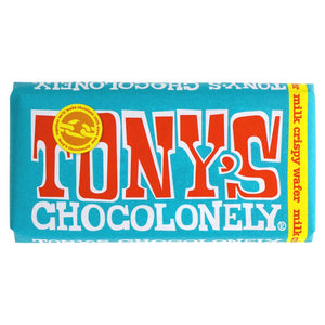 Tony's Chocolonely Milk Chocolate Crispy Wafer