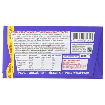 Tony's Chocolonely White Chocolate Raspberry Popping Candy