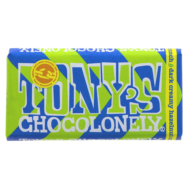 Tony's Chocolonely Dark Chocolate Hazelnut Crunch