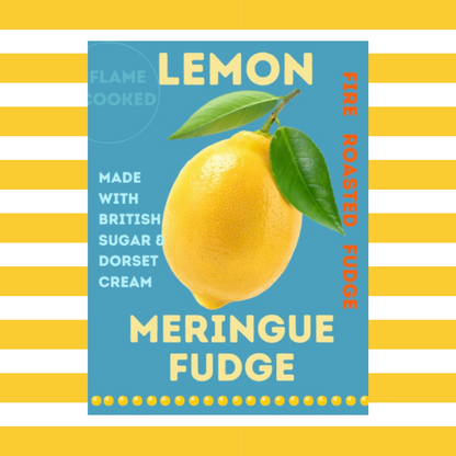 Lemon Meringue Fire Roasted Fudge