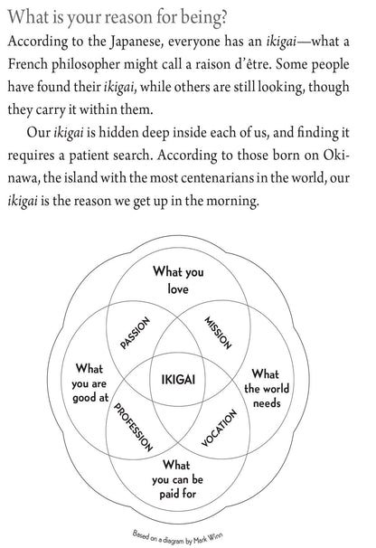 Ikagai: The Japanese Secret to a Long and Happy Life