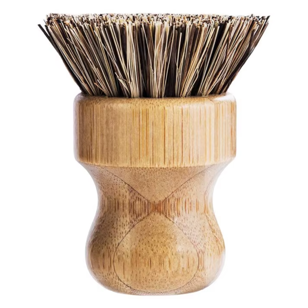 Firm Coconut Fibre Wooden Pot Brush