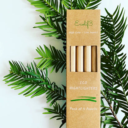 Eco Highlighter Pencil Set of 4