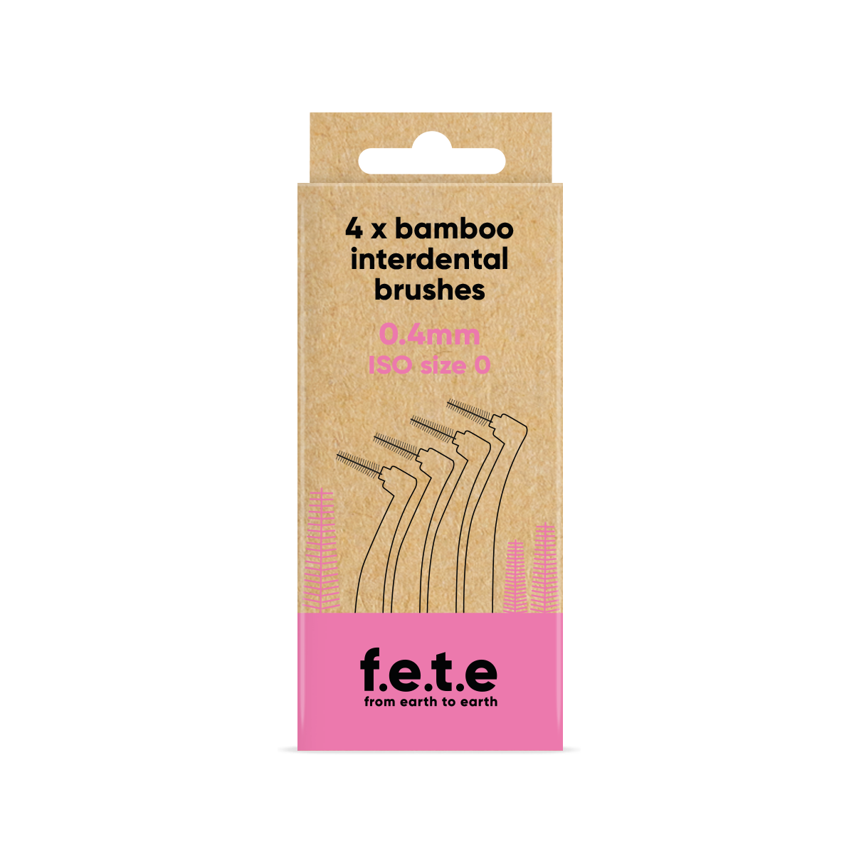 F.e.t.e Bamboo Interdental Brushes
