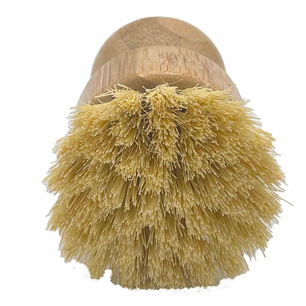 Wooden Pot Brush - Medium Firm Bristle