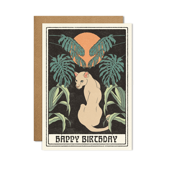 Happy Birthday Tropics Greeting Card