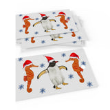 Christmas Party Animal Wrapping Paper