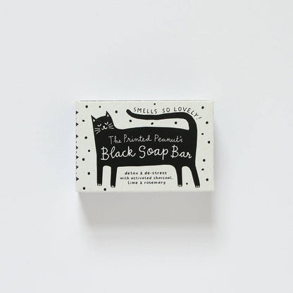 Black Cat Soap Bar for Detox & De-Stress