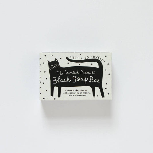 Black Cat Soap Bar for Detox & De-Stress