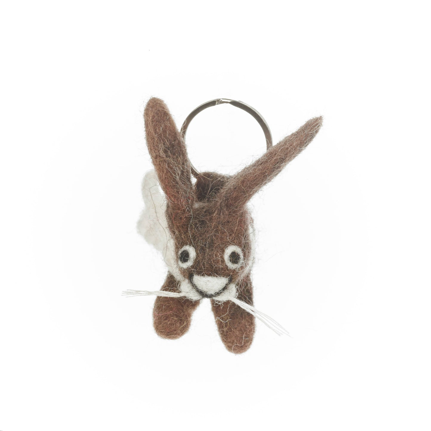 Handcrafted Felt Herbie Hare Keyring