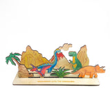 Cotton Twist Dinosaur Scene Craft Kit