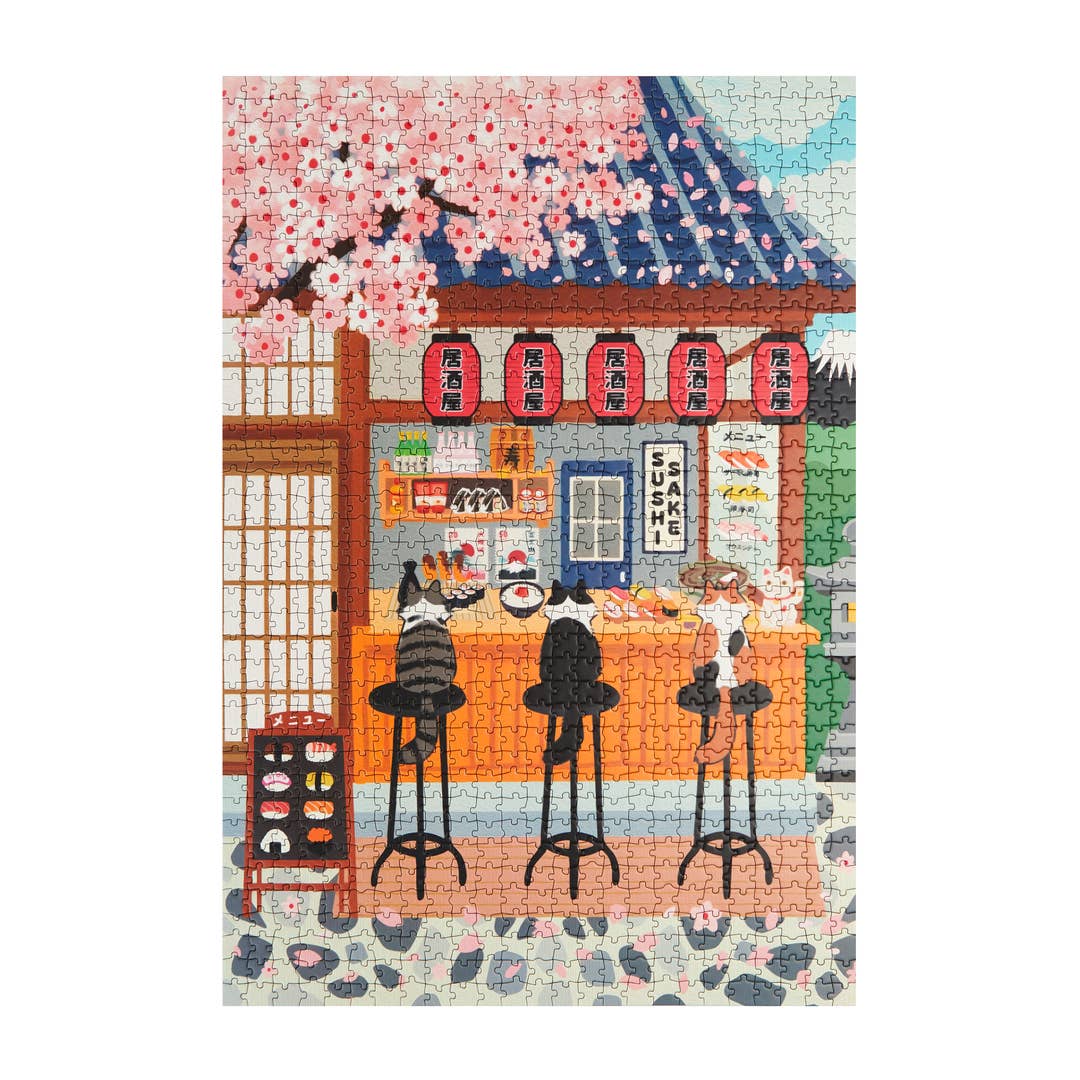 Sushi Cats Jigsaw Puzzle 1000 Pieces
