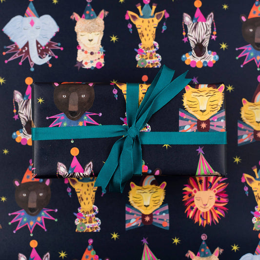 Magical Party Animals Gift Wrapping Paper