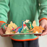 Cotton Twist Dinosaur Scene Craft Kit