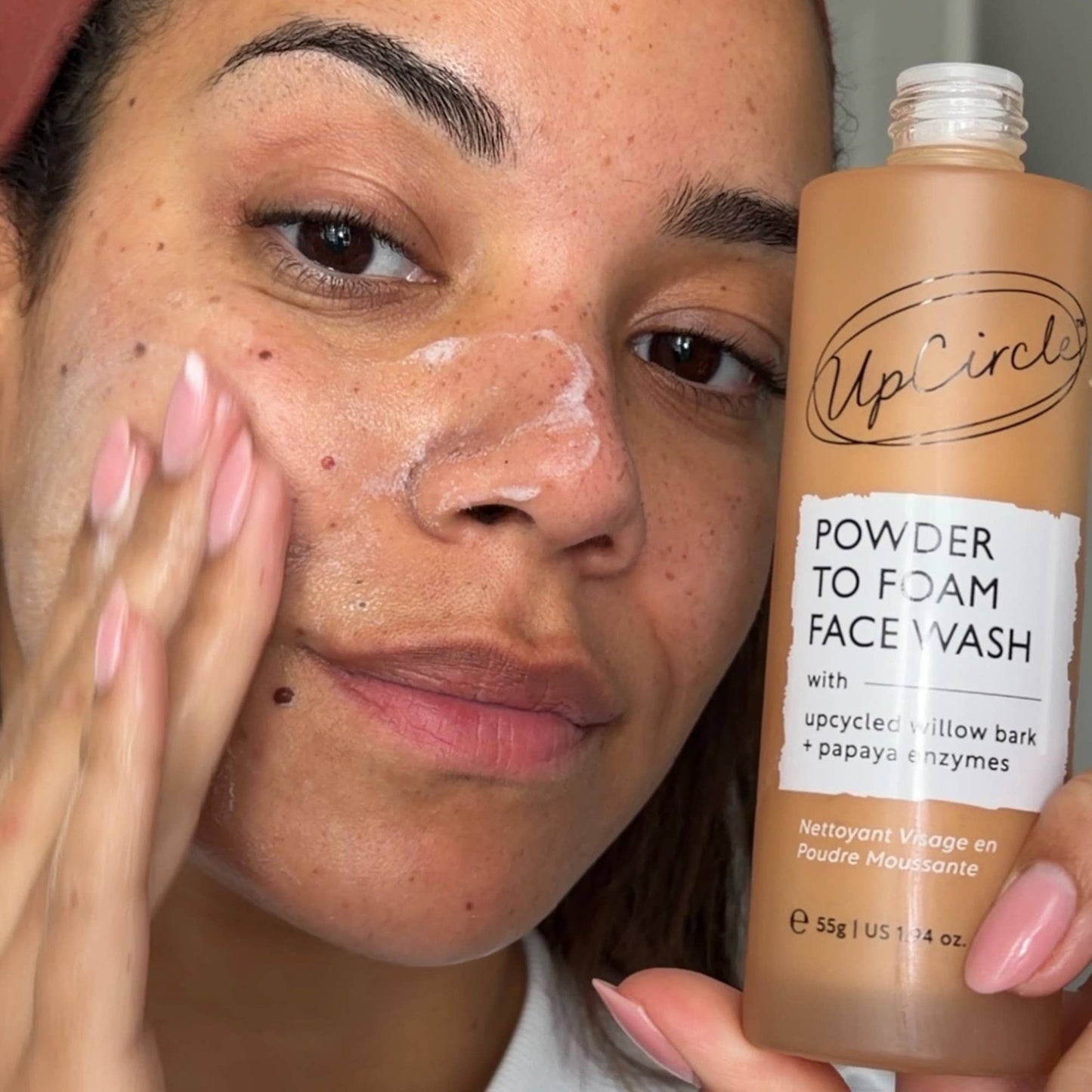 UpCircle Powder to Foam Face Wash